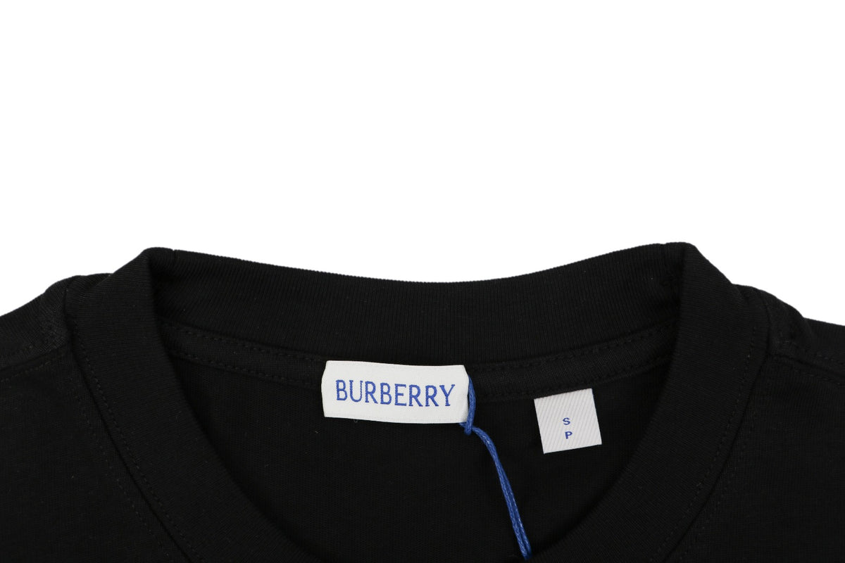 Burberry Inverted Triangle Gradient Equestrian Knight Graphic Short Sleeve Tee