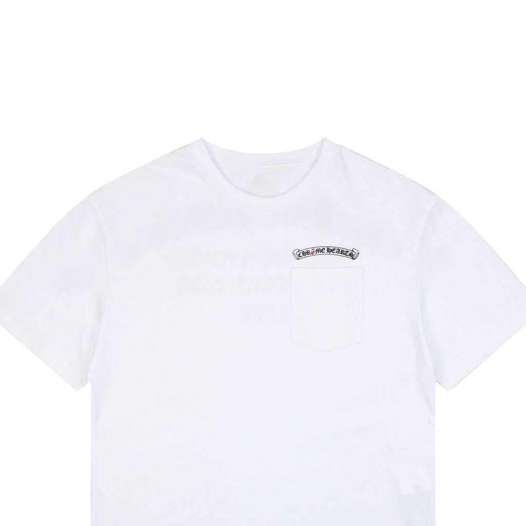 Chrome Hearts x Rolling Stones Las Vegas 2024 Live Graphic Short Sleeve Tee