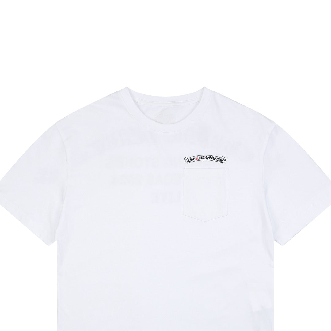 Chrome Hearts x Rolling Stones Las Vegas 2024 Live Graphic Short Sleeve Tee