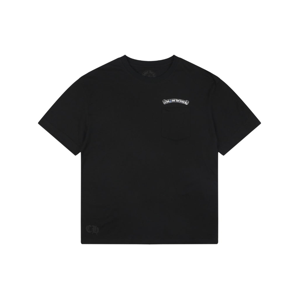 Chrome Hearts x Rolling Stones Las Vegas 2024 Live Graphic Short Sleeve Tee Black