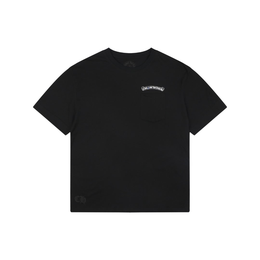 Chrome Hearts x Rolling Stones Las Vegas 2024 Live Graphic Short Sleeve Tee Black