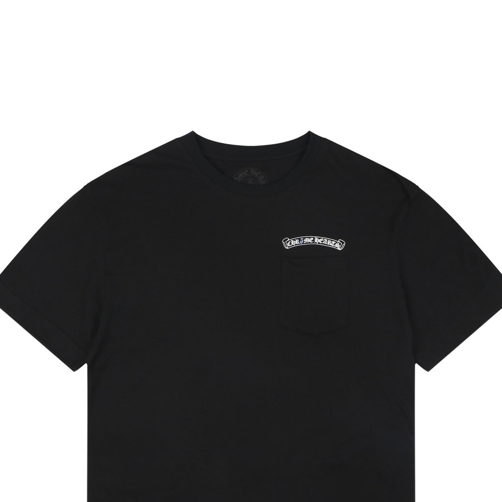 Chrome Hearts x Rolling Stones Las Vegas 2024 Live Graphic Short Sleeve Tee Black