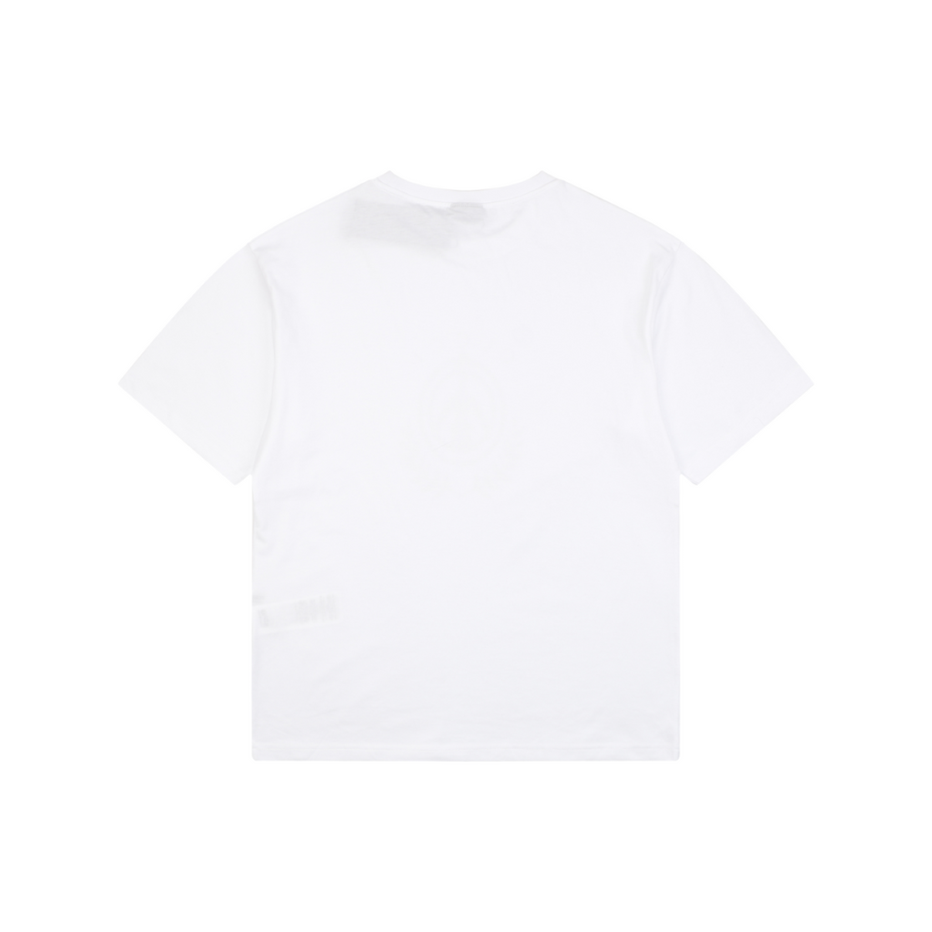 Gucci Laurel Wreath Knight Crest Logo Graphic Short Sleeve Tee White