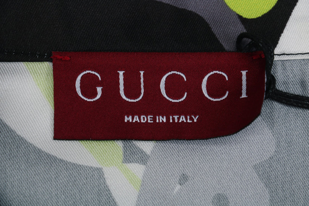 Gucci 25SS Surfer Allover Print Short Sleeve Camp Collar Shirt