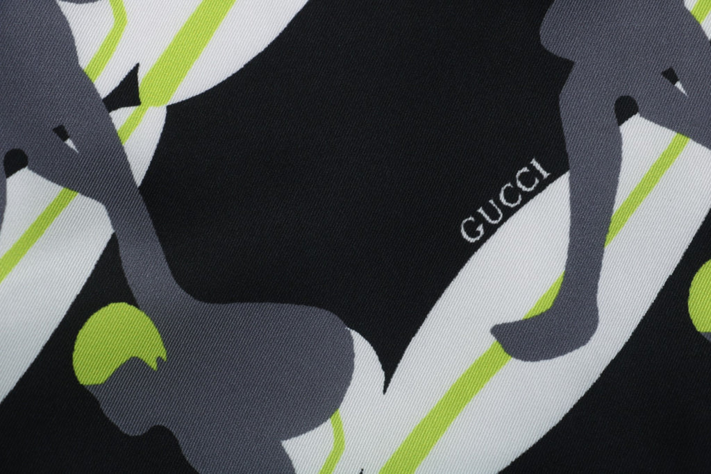 Gucci 25SS Surfer Allover Print Elastic Waist Shorts