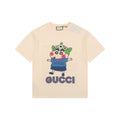 Gucci Three-Eyed Crayon Shin-Chan Cartoon Graphic Short Sleeve Tee Cream