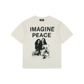 Saint Michael Imagine Peace Bed-In Anti-War Manifesto Graphic Short Sleeve Tee