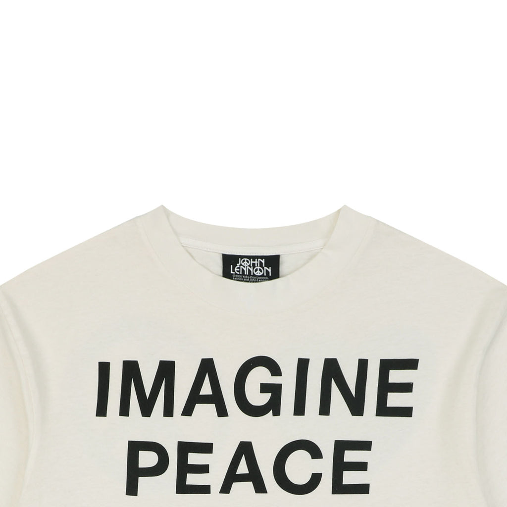 Saint Michael Imagine Peace Bed-In Anti-War Manifesto Graphic Short Sleeve Tee