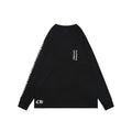 Chrome Hearts Large Floral Cross Graphic Long Sleeve Tee Black