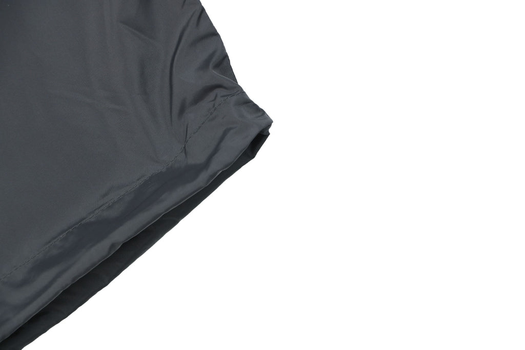 Prada Triangle Logo Dual Pocket Nylon Short Sleeve Shirt Slate Grey