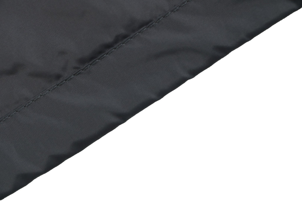 Prada Triangle Logo Dual Pocket Nylon Short Sleeve Shirt Slate Grey