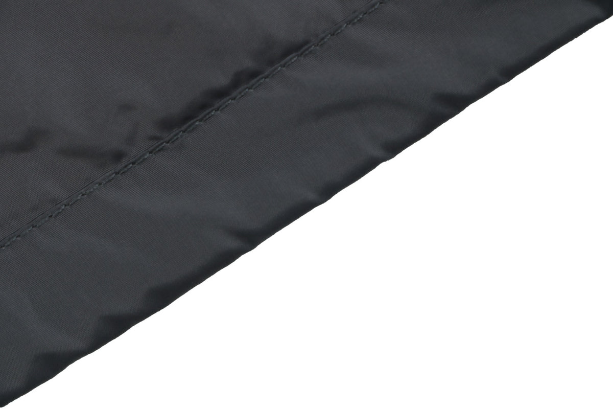 Prada Triangle Logo Dual Pocket Nylon Short Sleeve Shirt Slate Grey