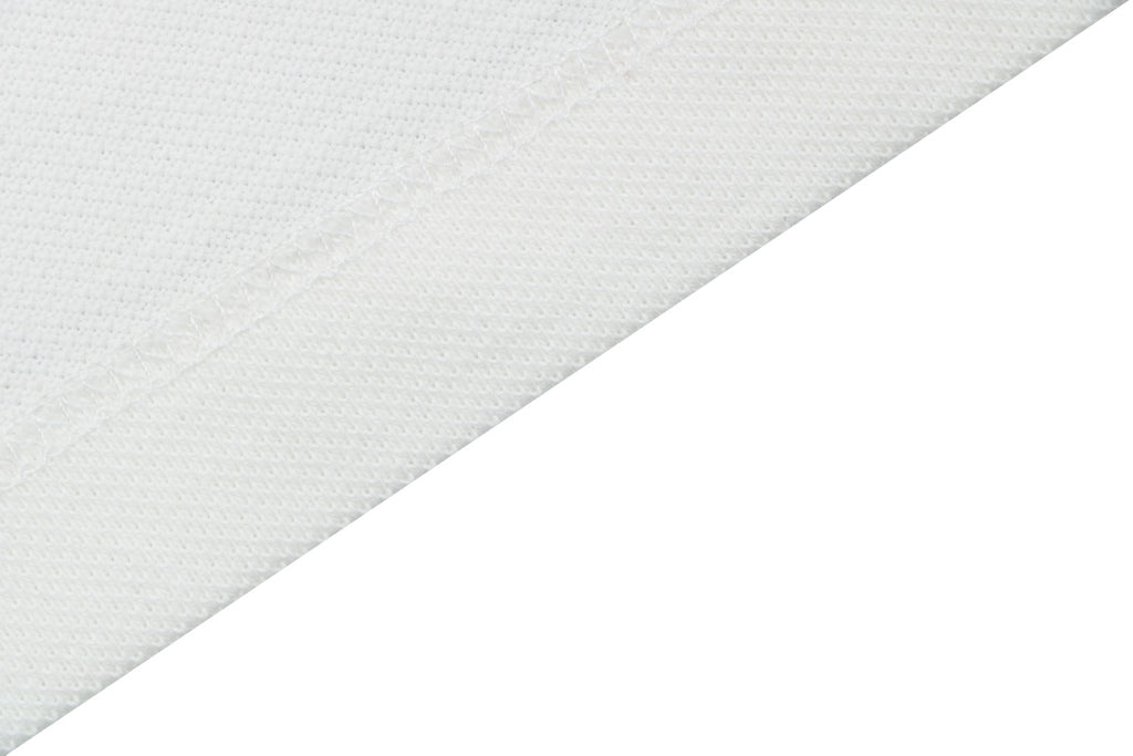 Celine Arc de Triomphe Logo Embroidered Polo Short Sleeve Shirt White