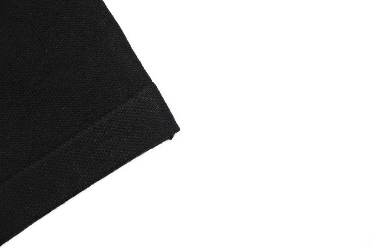 Louis Vuitton x Nigo Heart Jacquard Script Wordmark Short Sleeve Tee Black