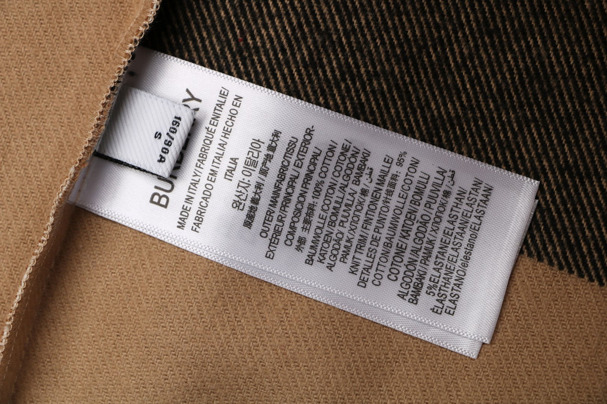 Burberry Vintage Check Maxi Oversized Plaid Zip Jacket Camel