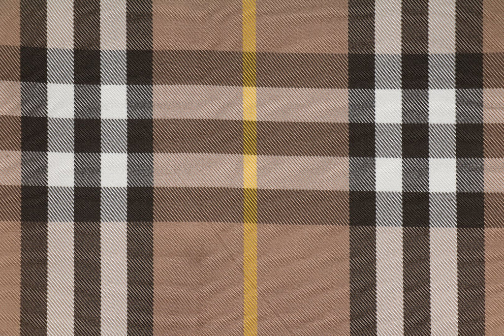 Burberry Vintage Check Reversible Hooded Zip Jacket Camel Black