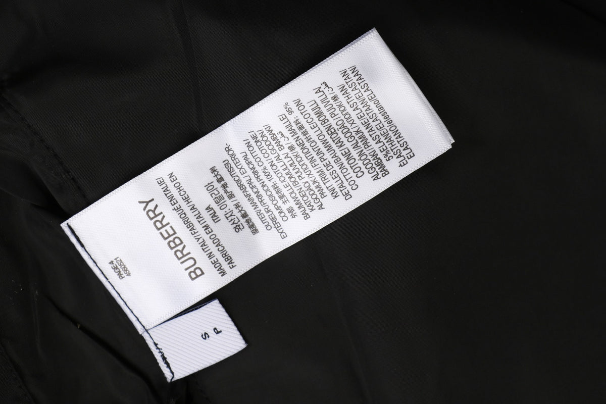 Burberry Vintage Check Reversible Hooded Zip Jacket Camel Black