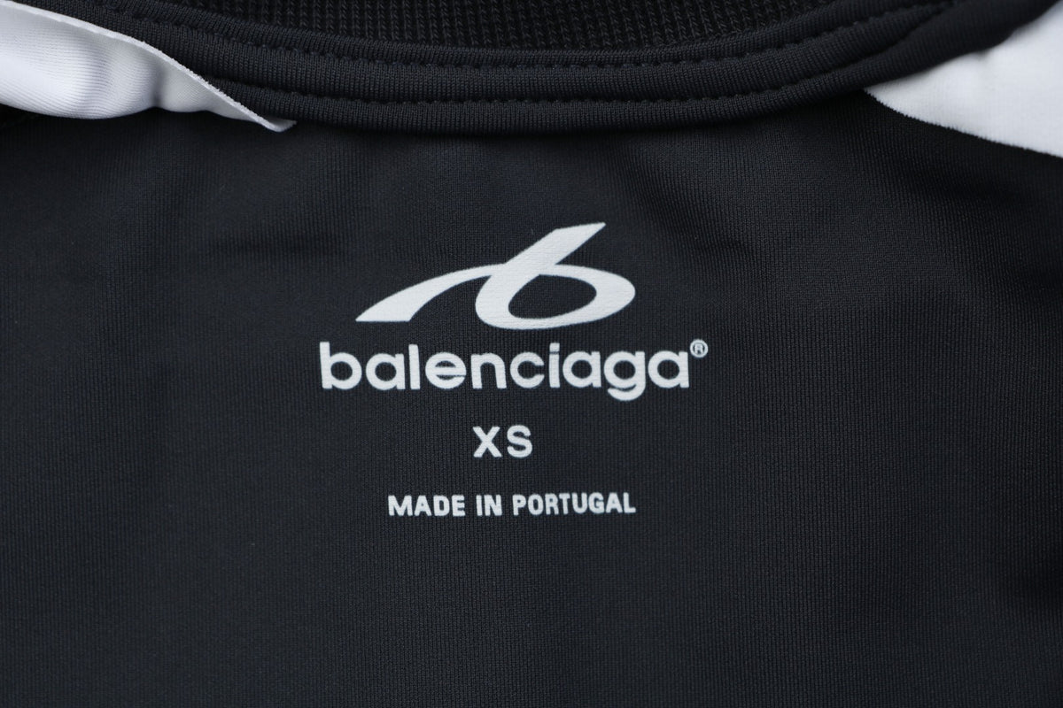 Balenciaga Reflective Ring Logo Quick-Dry Layered Long Sleeve