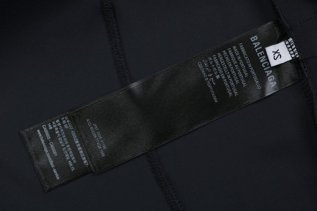 Balenciaga Reflective Ring Logo Quick-Dry Layered Long Sleeve