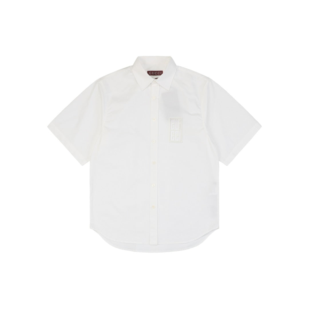 Gucci 24SS Square G Letter Short Sleeve Shirt