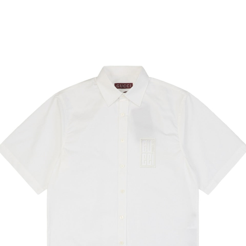 Gucci 24SS Square G Letter Short Sleeve Shirt