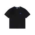 Burberry Equestrian Knight Embroidery Short Sleeve Tee Black