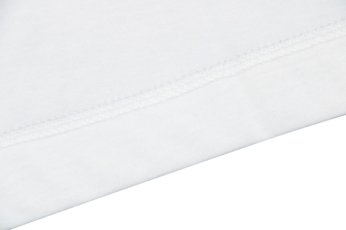 Burberry Equestrian Knight Embroidery Short Sleeve Tee White