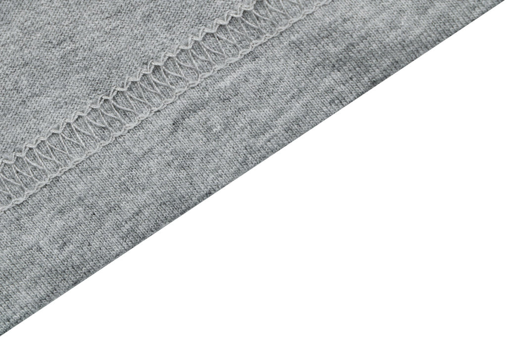 Chrome Hearts Number 33 Sanskrit Cross Graphic Long Sleeve Tee Grey