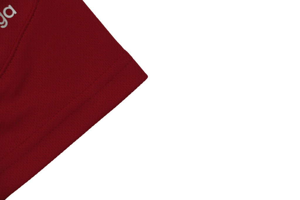 Balenciaga Wheat Spike B Crest Soccer Shorts Burgundy White