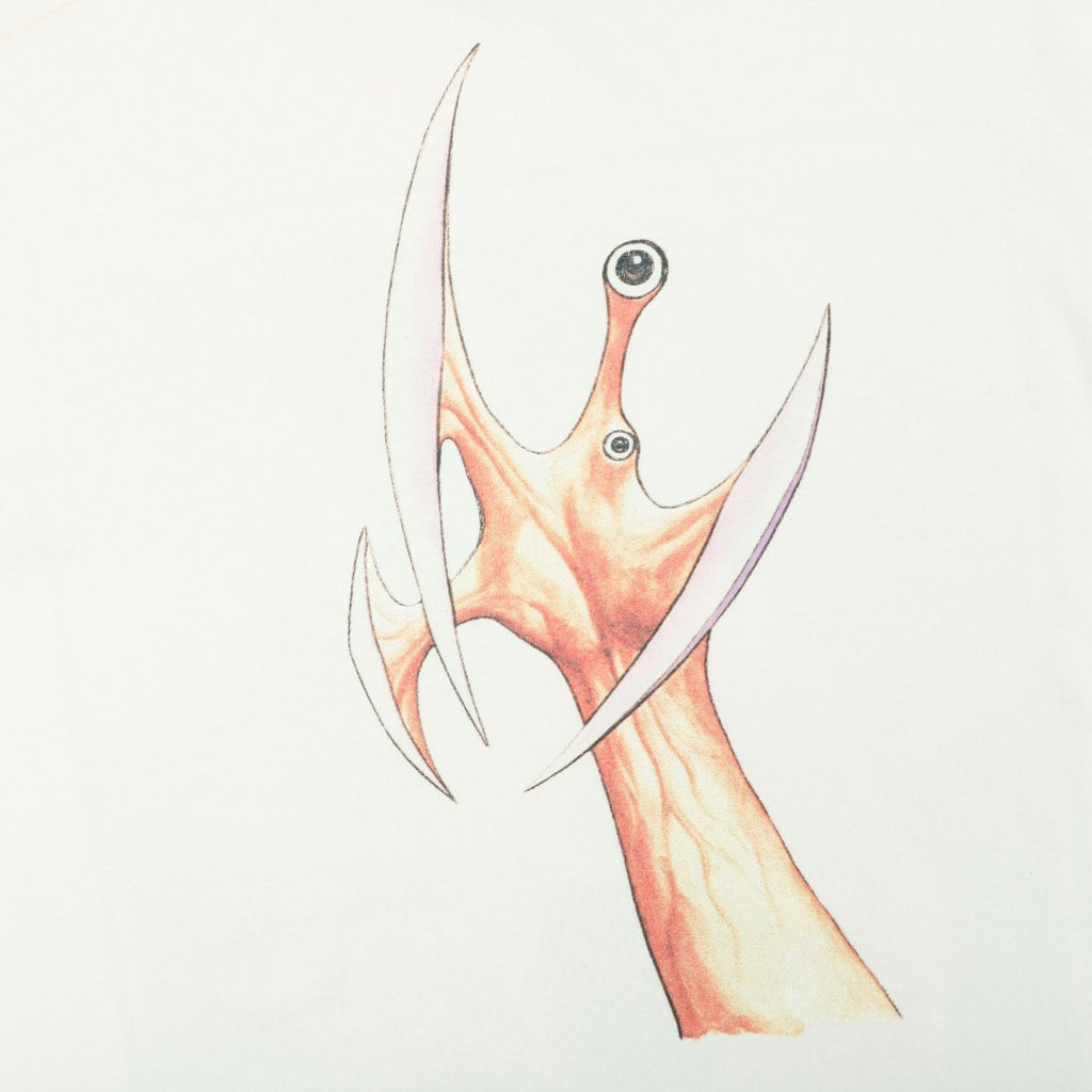 Saint Michael Parasyte Graphic Print Short Sleeve Tee Cream