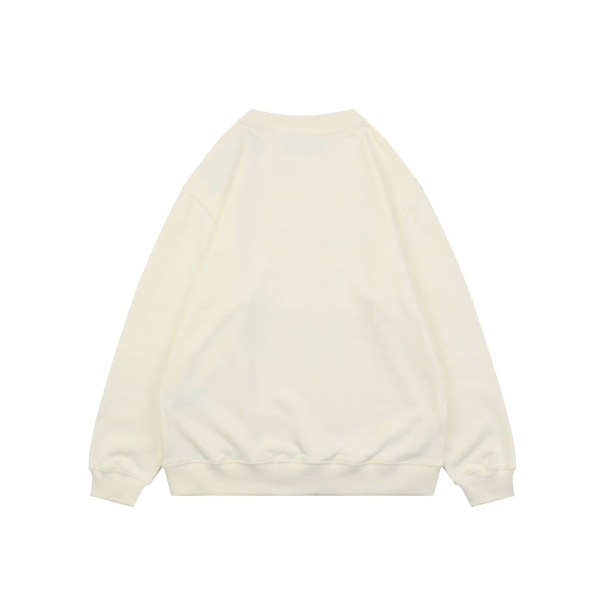 Gucci Duck Squad Cartoon Print Crew Neck Sweatshirt Cream