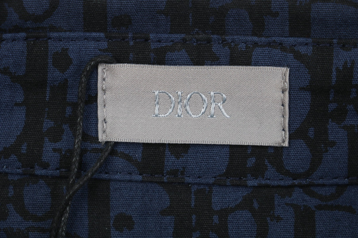 Dior Oblique Jacquard Long Sleeve Shirt | 22SS