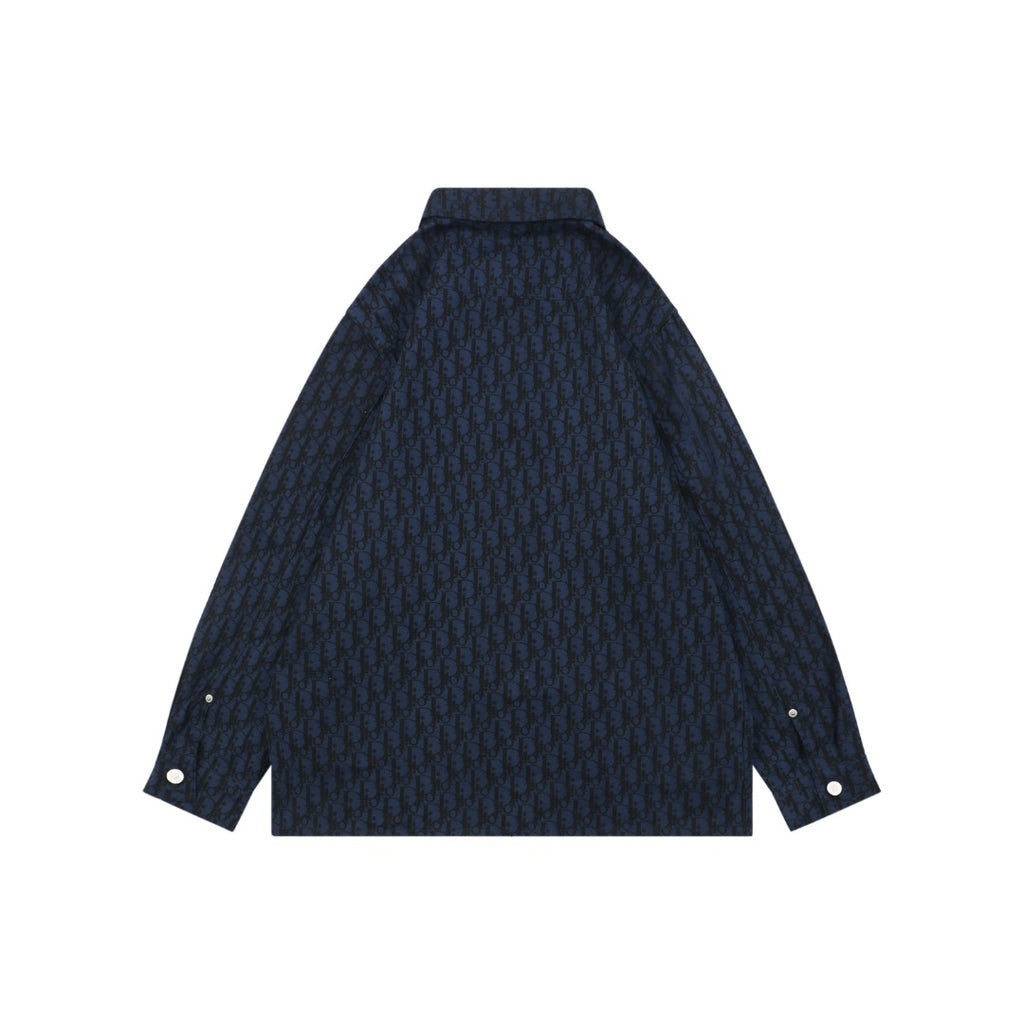 Dior Oblique Jacquard Long Sleeve Shirt | 22SS
