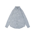 Dior Oblique Jacquard Long Sleeve Shirt | 22SS | Light Blue
