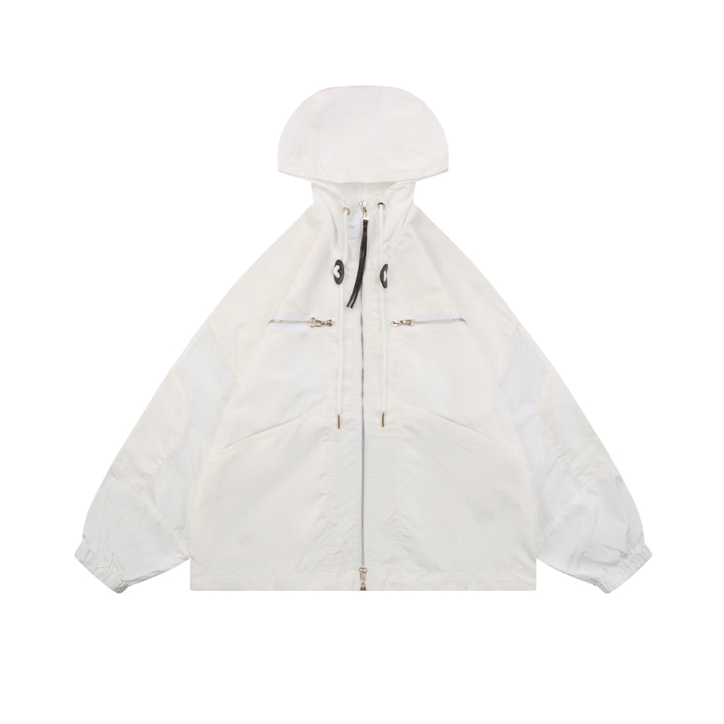 Louis Vuitton Lightweight Technical Multi-Pocket Hooded Jacket | Off White