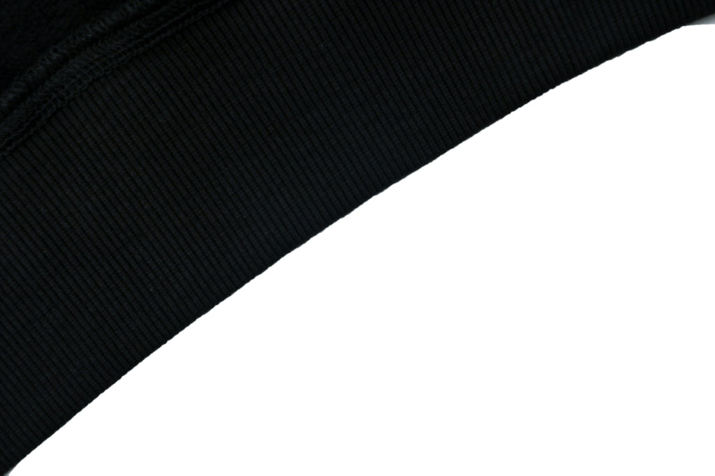 Chrome Hearts Sanskrit Script Sleeve Embroidery Crew Neck Sweatshirt | Black