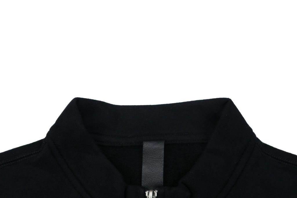 Chrome Hearts Sanskrit Script Sleeve Embroidery Half-Zip Sweatshirt | Black