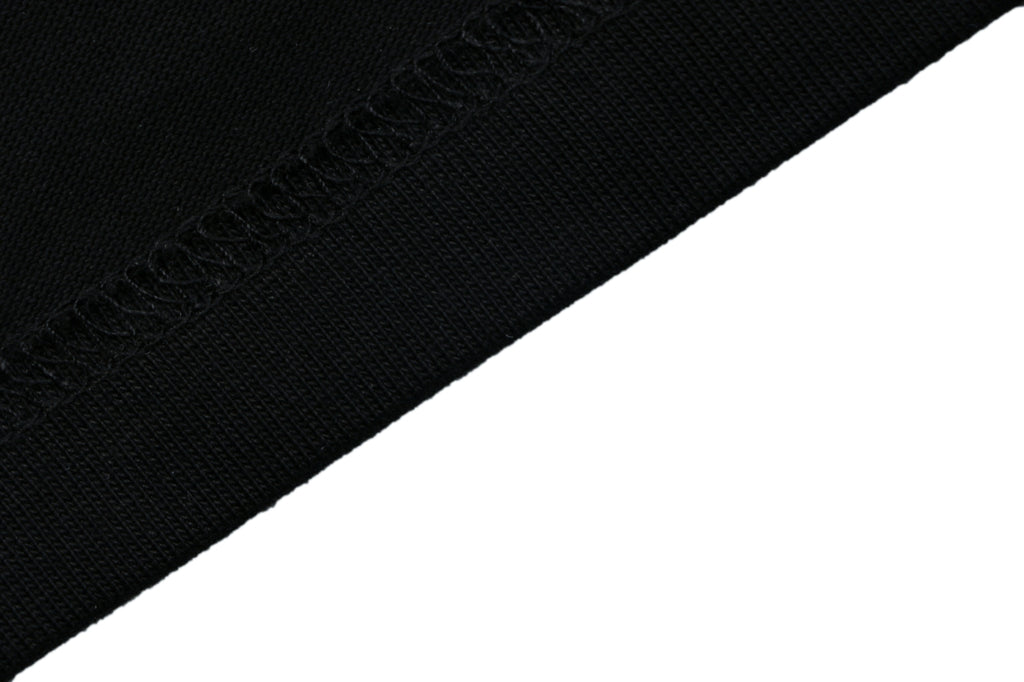 Louis Vuitton Centered Monogram Embossed Tonal Long Sleeve T-Shirt | Black