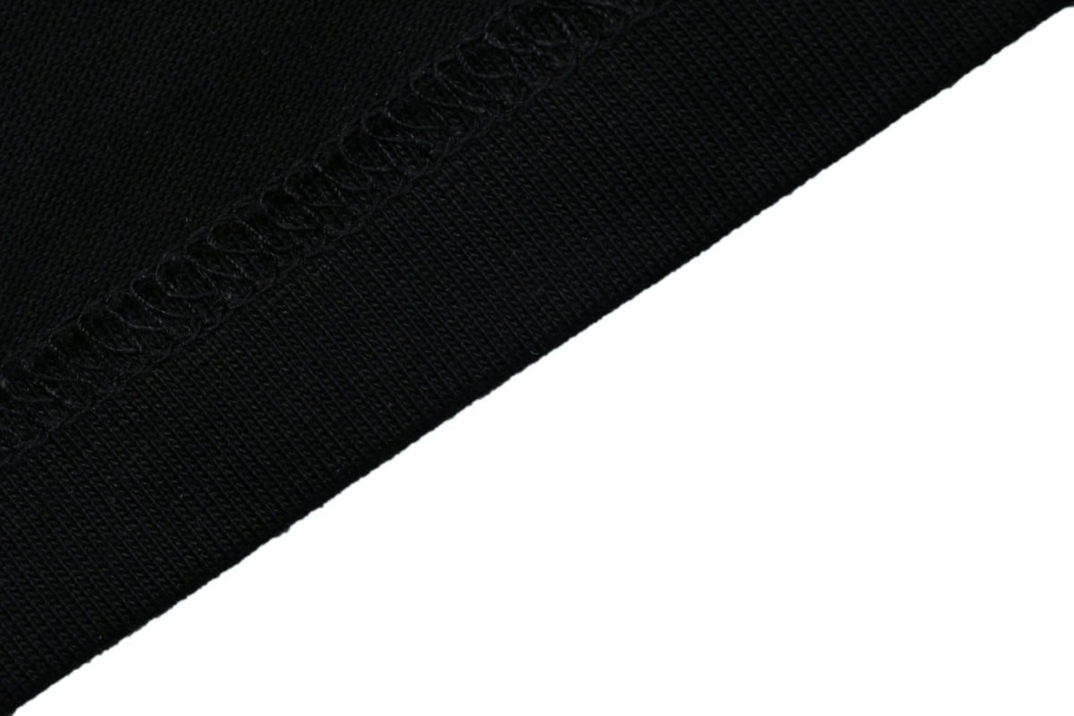 Louis Vuitton Centered Monogram Embossed Tonal Long Sleeve T-Shirt | Black