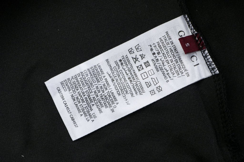 Gucci Right Chest Small Script G Logo Print Full-Zip Hoodie Jacket | Black
