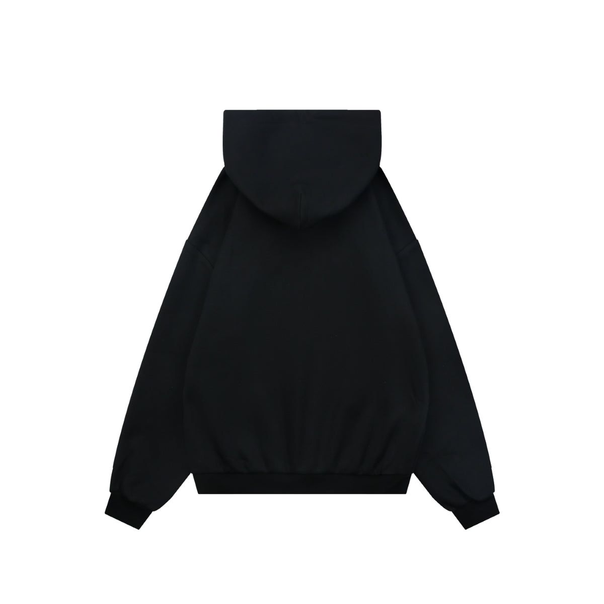 Gucci Right Chest Small Script G Logo Print Full-Zip Hoodie Jacket | Black