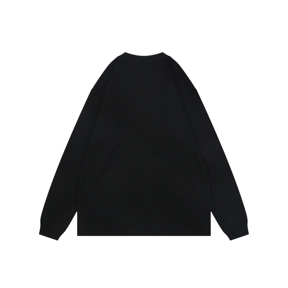 Stone Island Small Square Compass Badge Embroidered Long Sleeve T-Shirt | Black | SI-SQ-CMB-EMB-LS-TEE-BLK