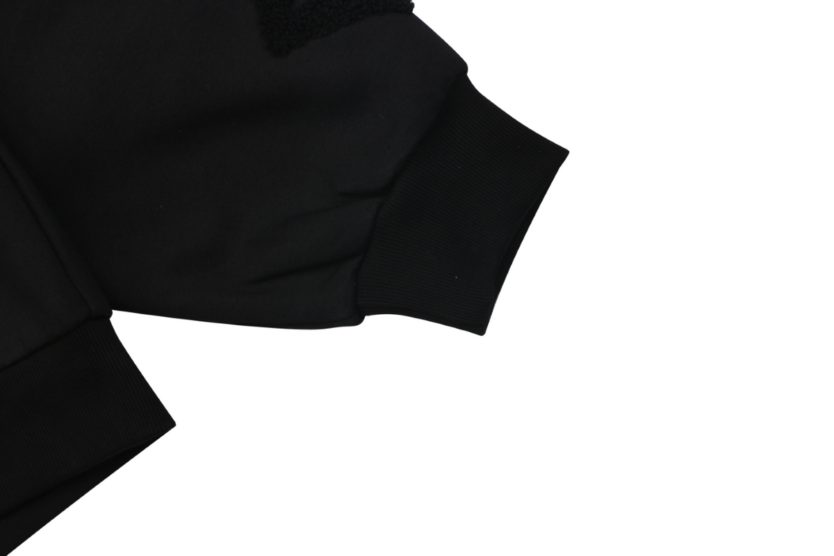 Louis Vuitton All-Over LV Monogram Terry Full-Zip Hoodie | Black | LV-AO-MON-TRY-FZ-HDY-BLK