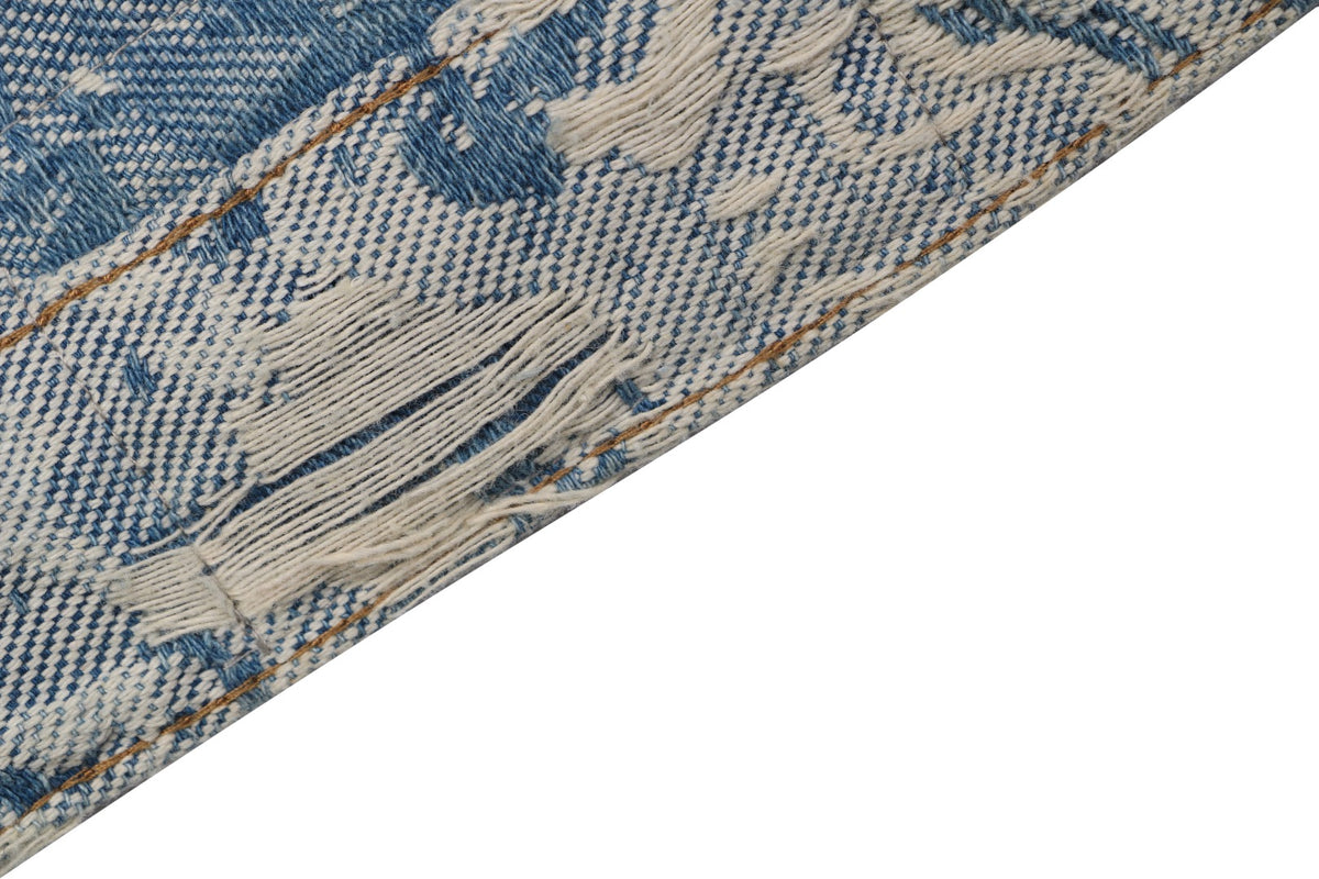 Louis Vuitton Foam Texture All-Over Print Denim Jacket | Blue | LV-FM-TEX-AOP-DNM-JKT-BLU