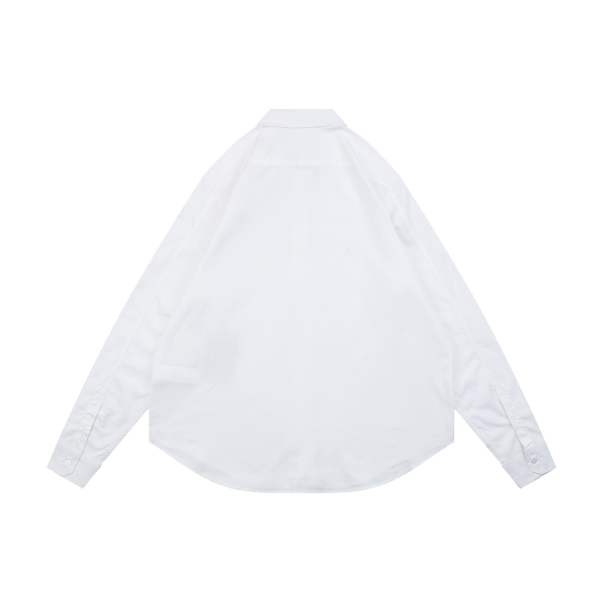 Loewe Tonal Anagram Jacquard Long Sleeve Shirt | White | LOE-TN-ANG-JCQ-LS-SHT-WHT