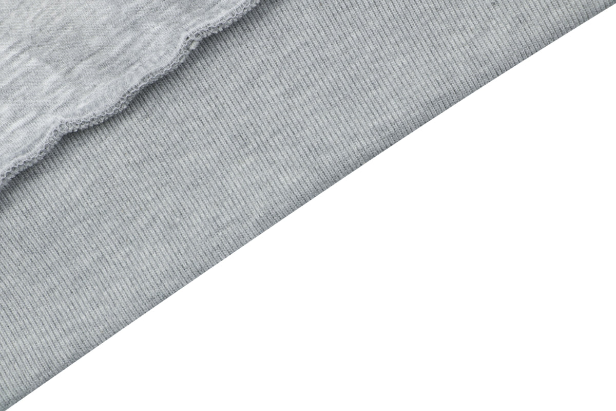 Gucci Tonal G Letter Right Chest Small Appliqué Patch Full-Zip Hoodie | Grey | GUC-TN-G-LTR-RT-SML-APL-FZ-HDY-GRY