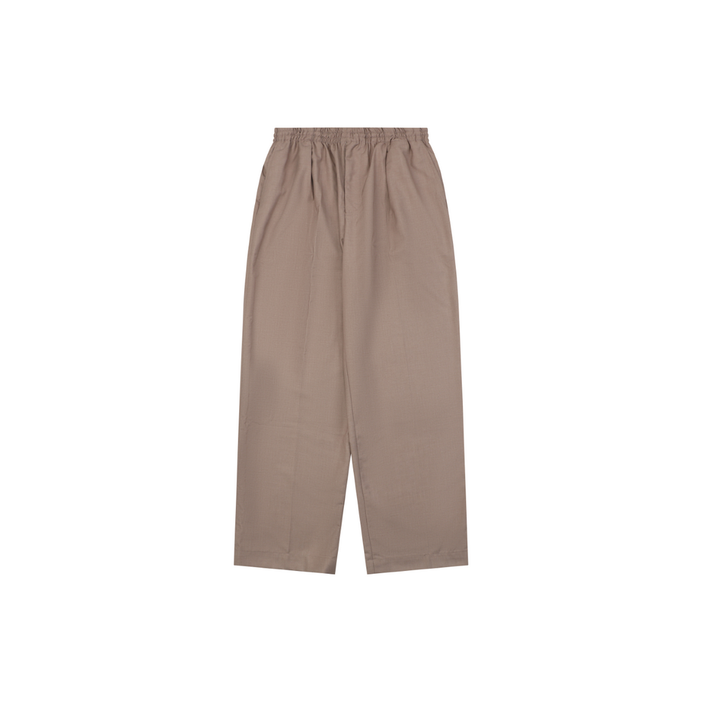 Louis Vuitton Tonal LV Monogram Jacquard Wool Trousers | Taupe | LV-TN-MON-JCQ-WL-TRS-TPE