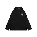 Loewe ON Anagram Graphic Print Long Sleeve T-Shirt | Black | LOE-ON-ANG-GFX-PRT-LS-TSH-BLK