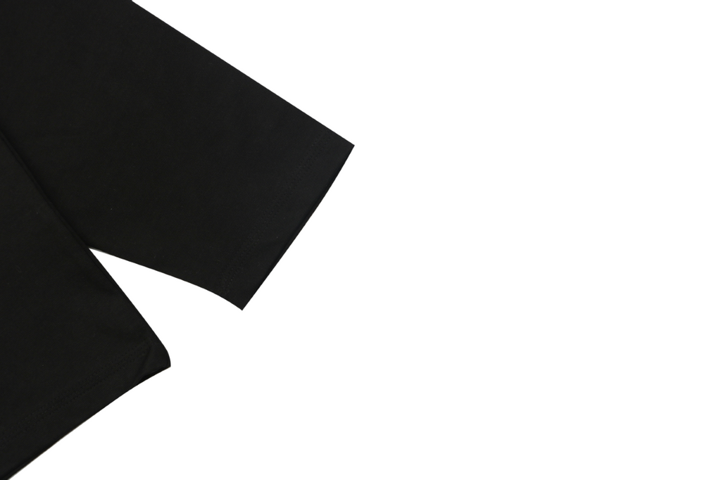 Loewe Border-Frame Anagram Embroidered Long Sleeve T-Shirt | Black | LOE-BDR-FRM-ANG-EMB-LS-TSH-BLK