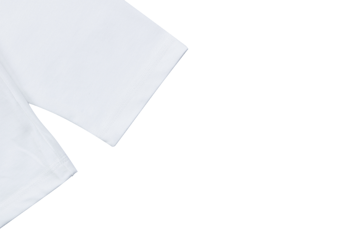 Loewe Border-Frame Anagram Embroidered Long Sleeve T-Shirt | White | LOE-BDR-FRM-ANG-EMB-LS-TSH-WHT